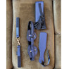 blaues BDSM-Set