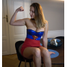Supergirl corset