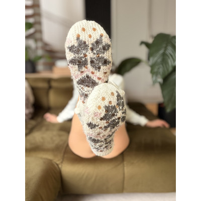 Alte geliebte Kuschelsocken