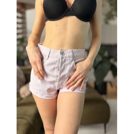 Hellrosa Jeans Hotpants